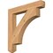 Ekena Millwork Westlake Craftsman Smooth Bracket, Western Red Cedar, 3 1/2"W x 26"D x 26"H BKT04X26X26WTL04SWR - alternate 1